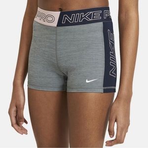 Nike Pro 3" Shorts, 3-color block